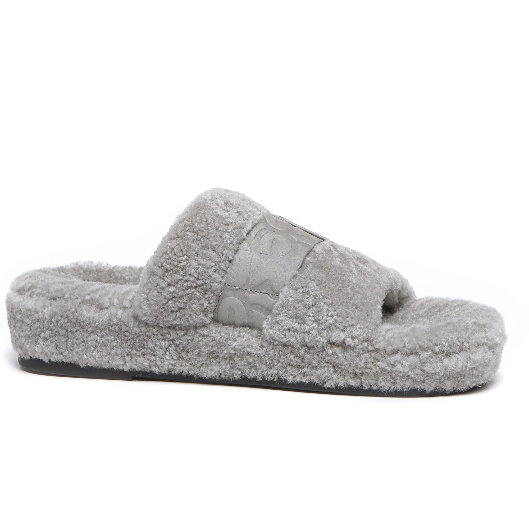 UGG Georgie Sheepskin Wool Slides