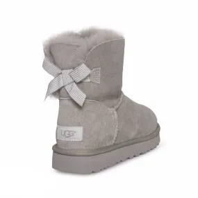 UGG Mini Bailey Bow Stripe Seal Boots