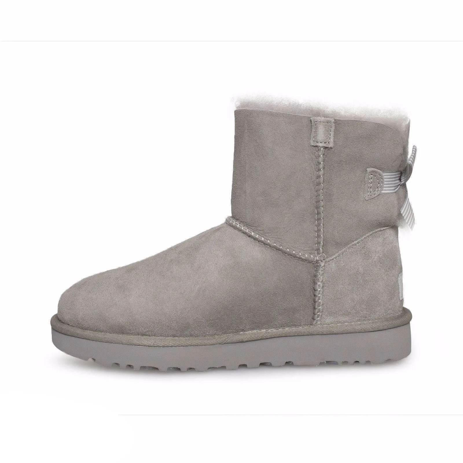 UGG Mini Bailey Bow Stripe Seal Boots