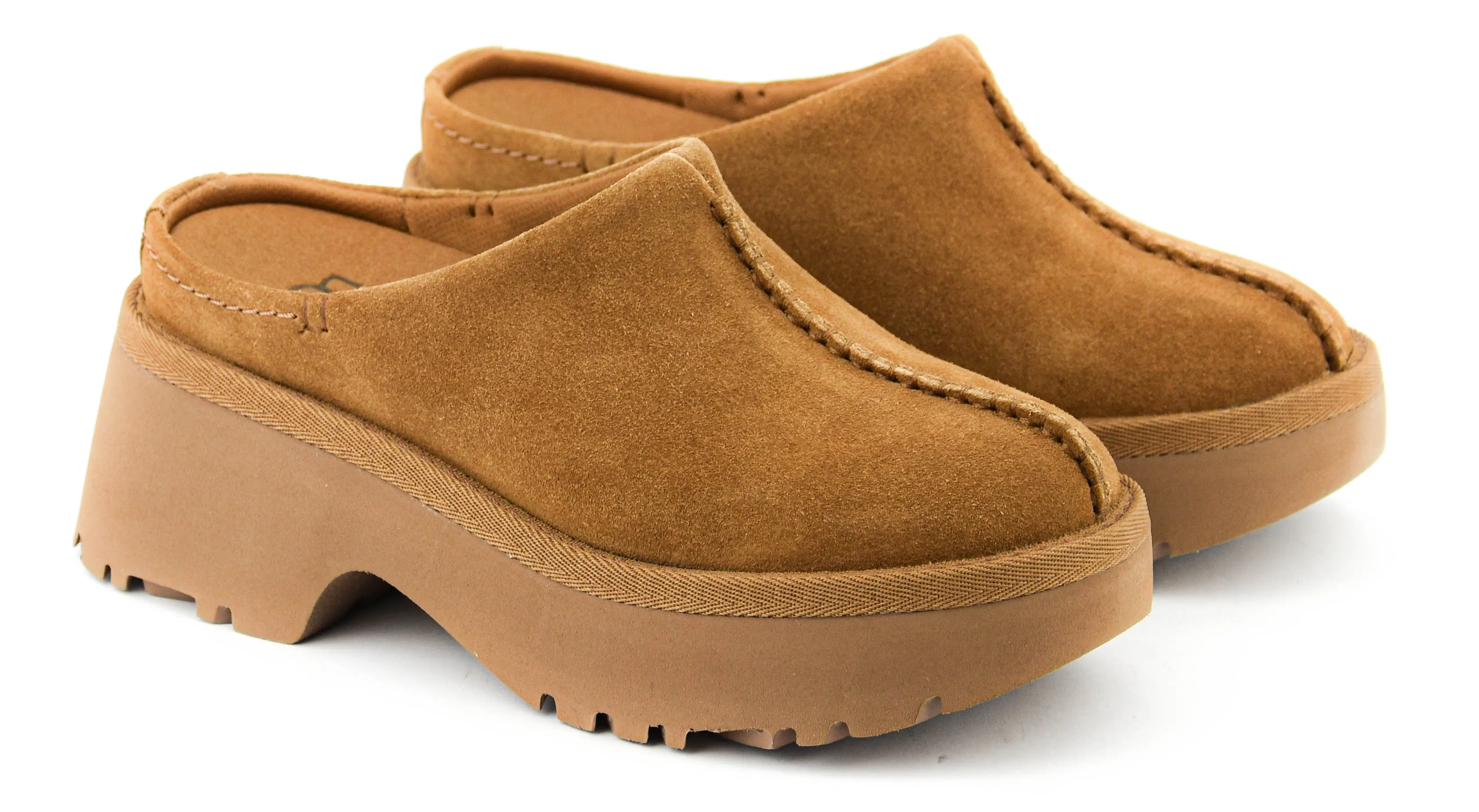 UGG NEW HEIGHTS CLOG CHESTNUT