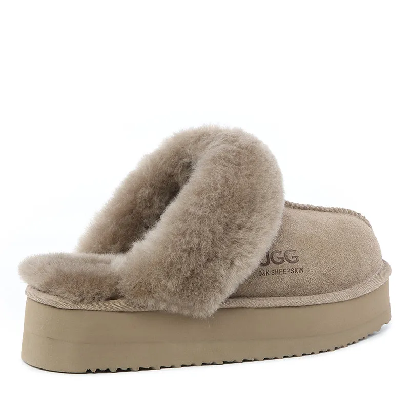 UGG Platinum Platform Scuff