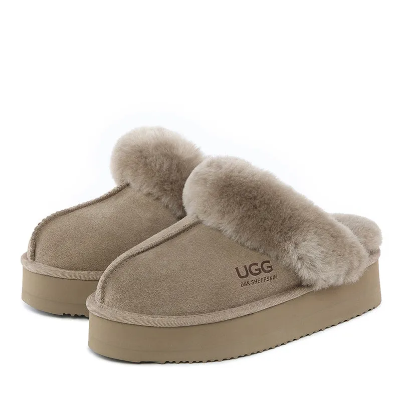 UGG Platinum Platform Scuff