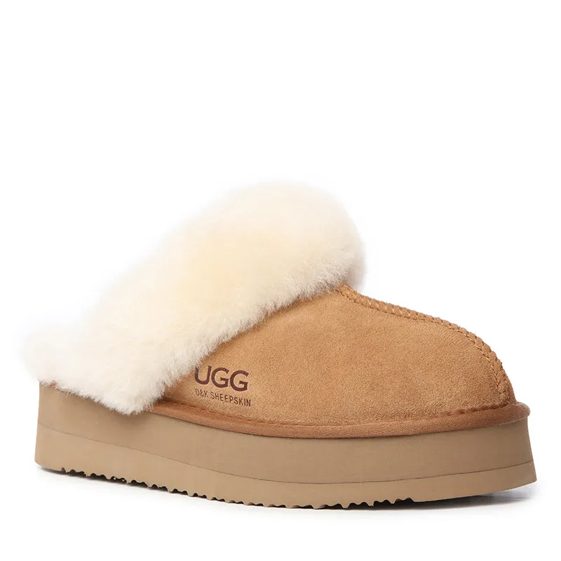 UGG Platinum Platform Scuff