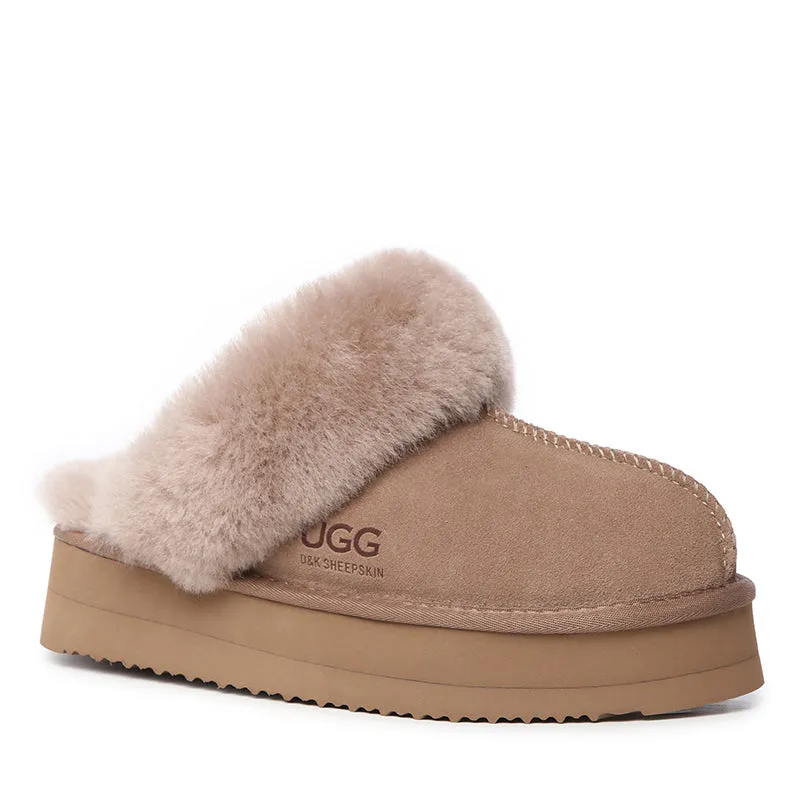 UGG Platinum Platform Scuff