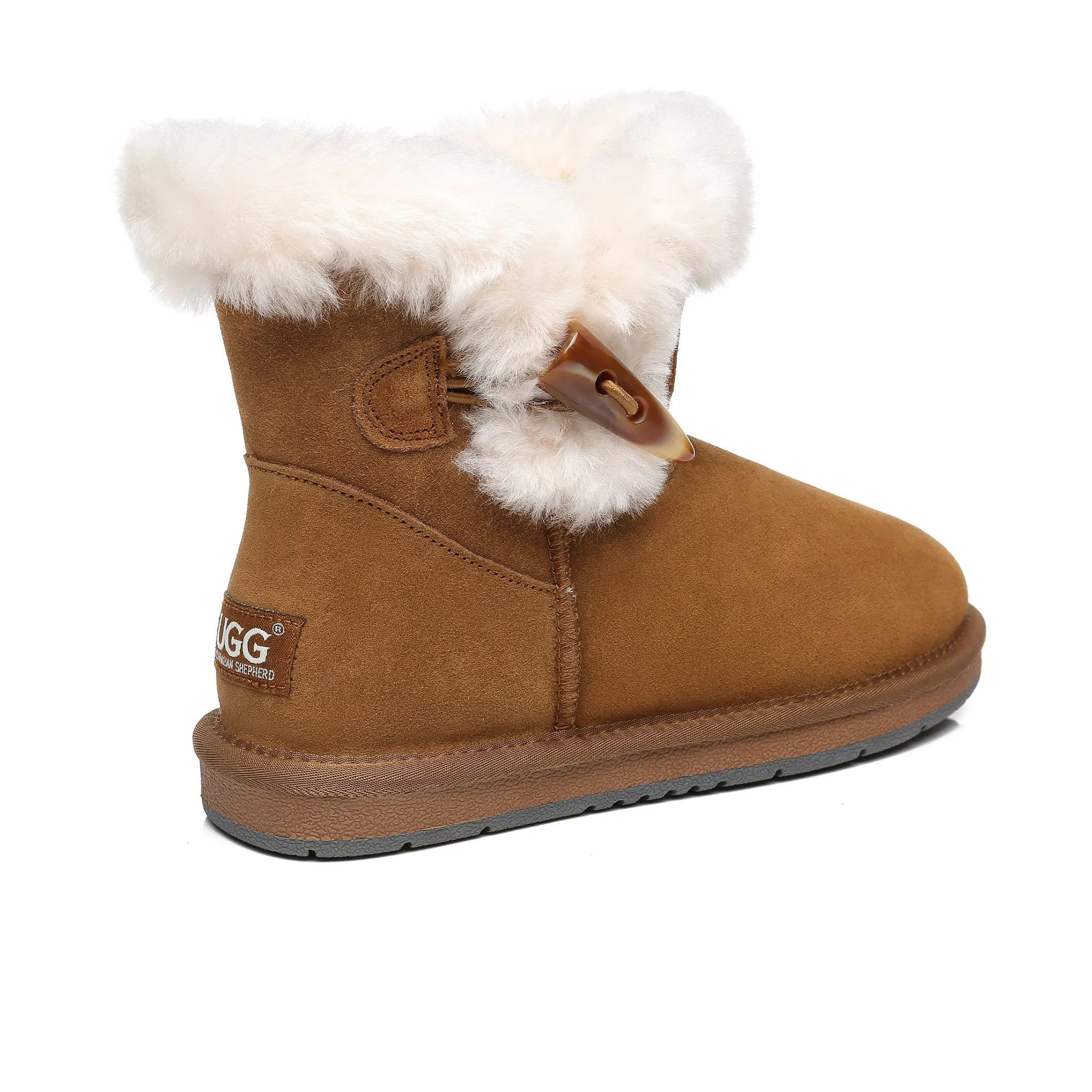 UGG Single Shark Button Boots