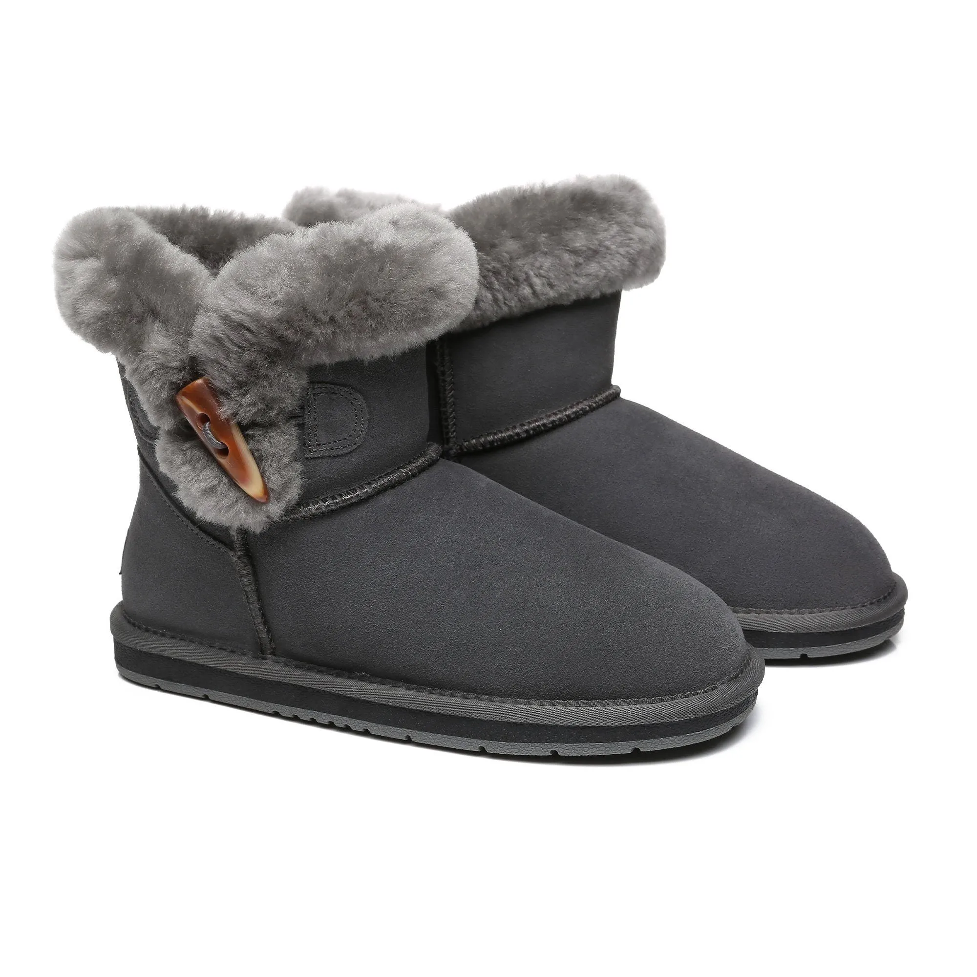 UGG Single Shark Button Boots