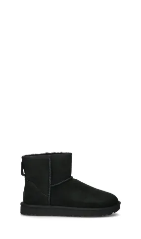 UGG Stivaletto pelo donna nero in suede