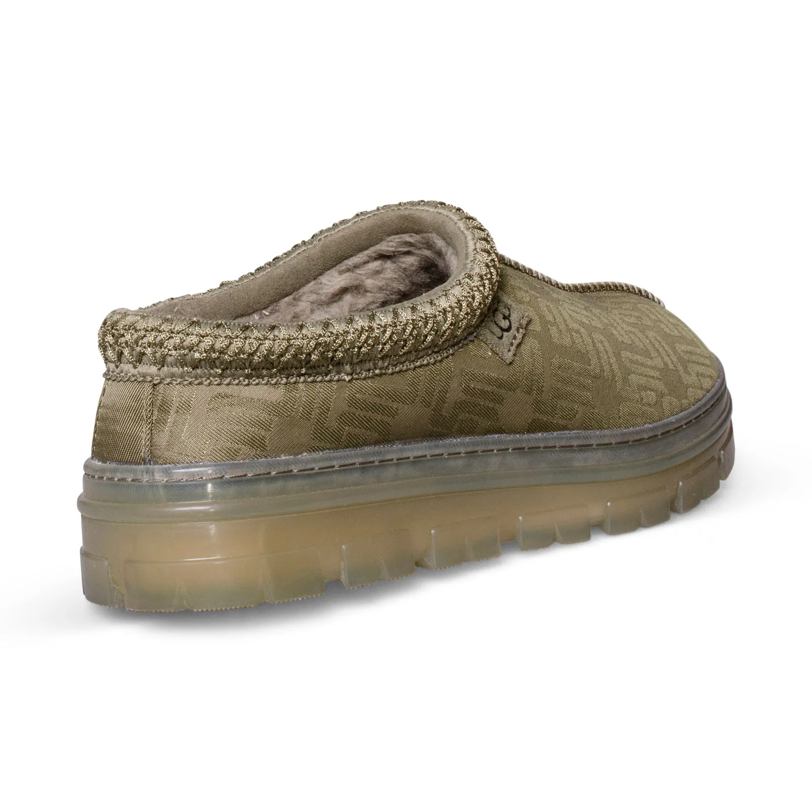 UGG Tasman Graphic Monogram Burnt Olive Slippers - Women's