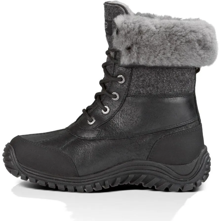 UGG Women's ADIRONDACK BOOT II WOOL Black 1008465