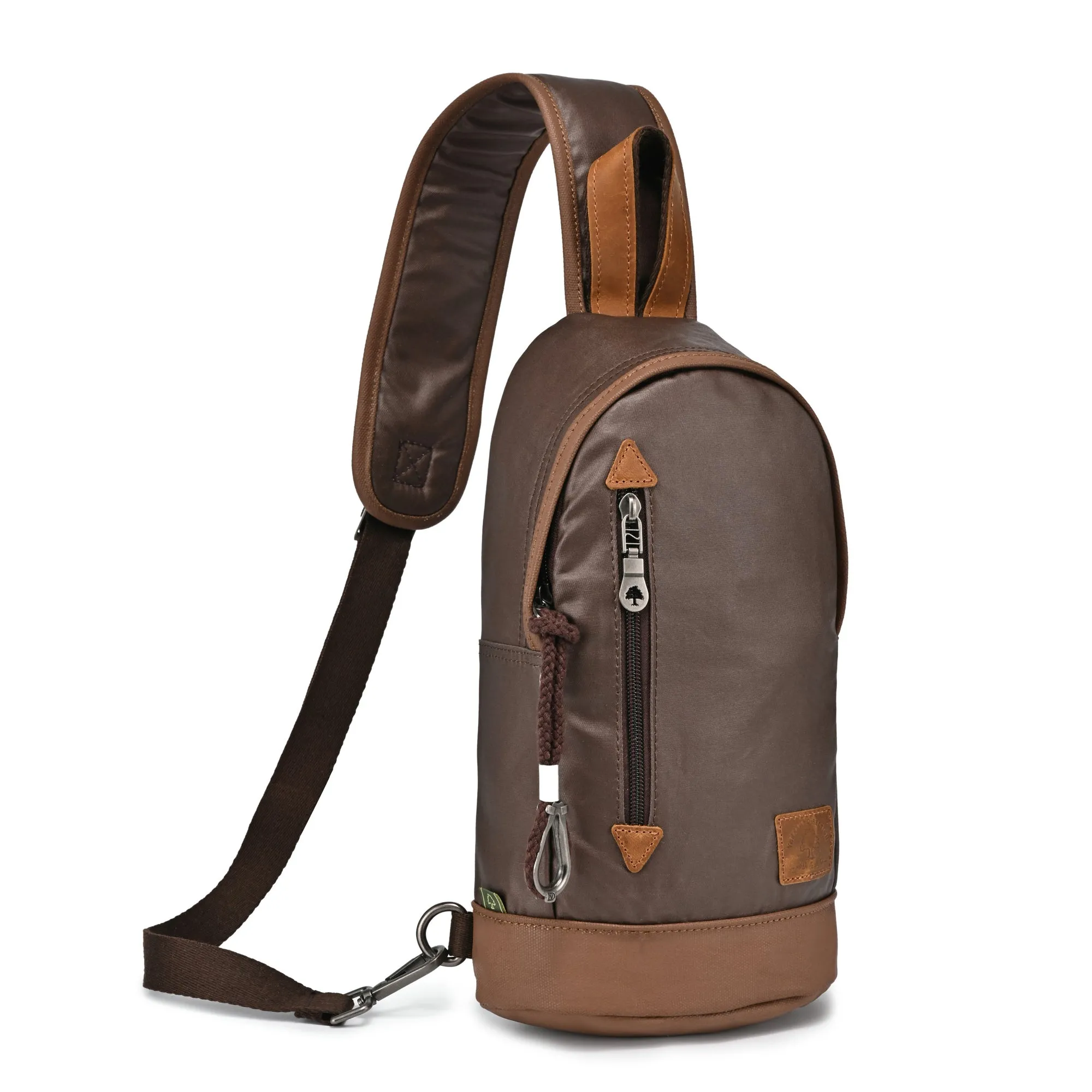 Urban Light Coated Canvas Sling Bag