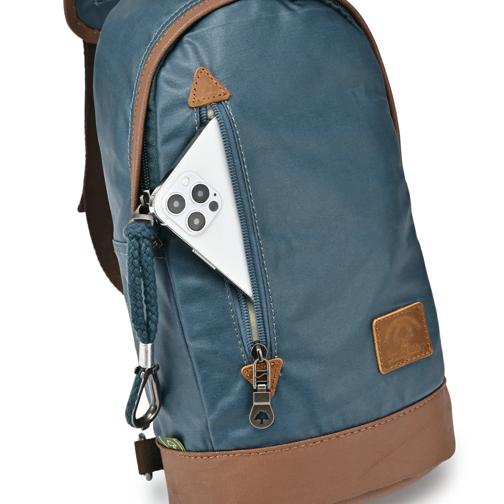 Urban Light Coated Canvas Sling Bag