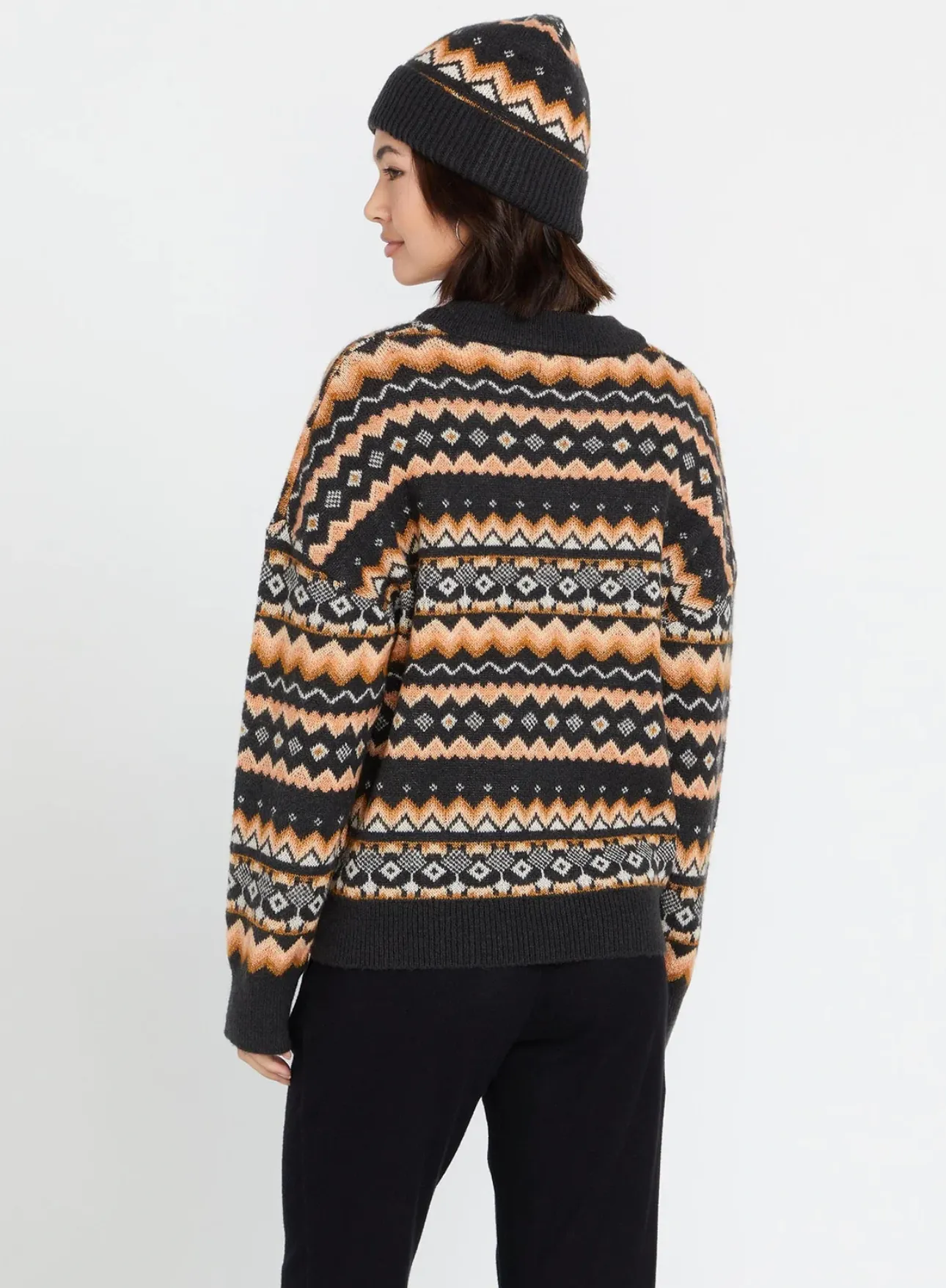 Volcom Womens Not Fairisle Sweater