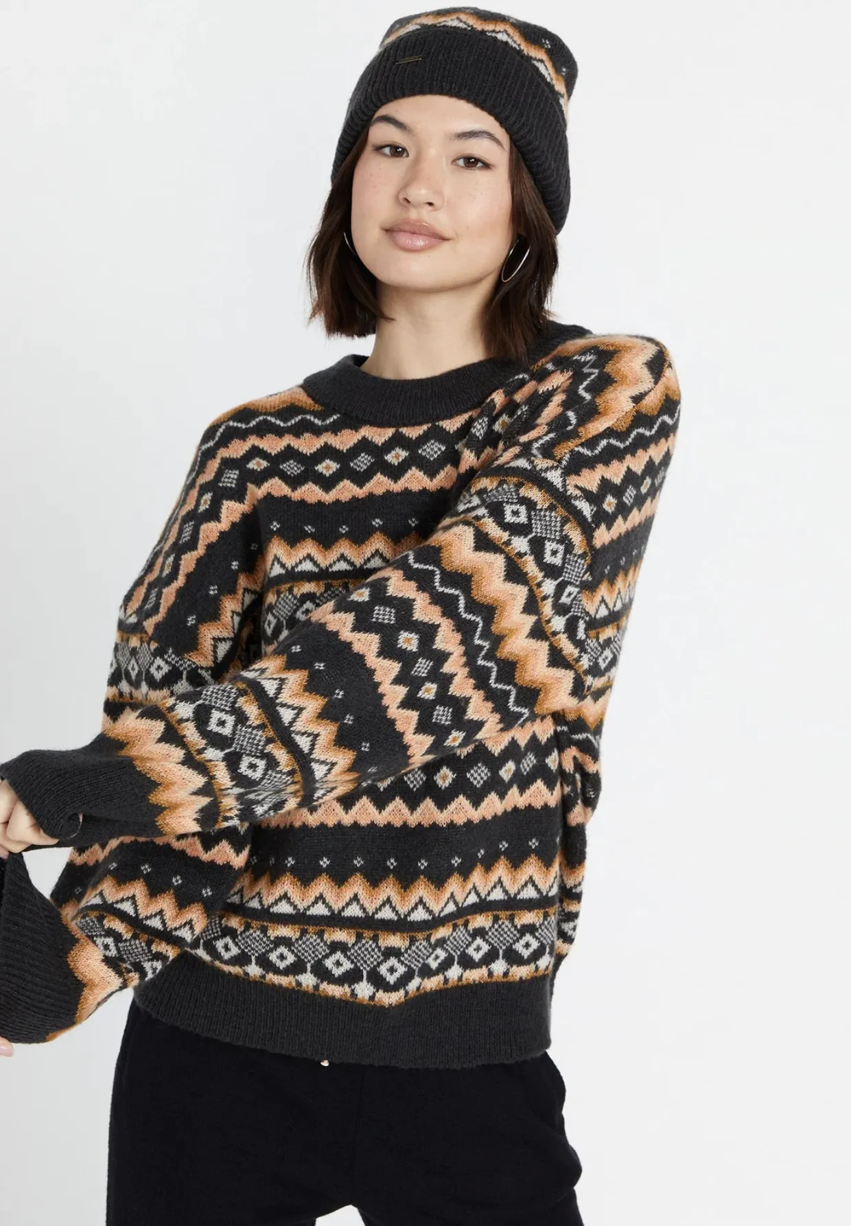 Volcom Womens Not Fairisle Sweater