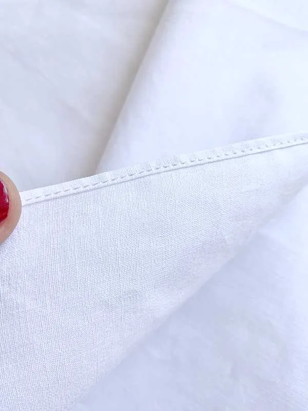 White Handkerchiefs for Hand Embroidery