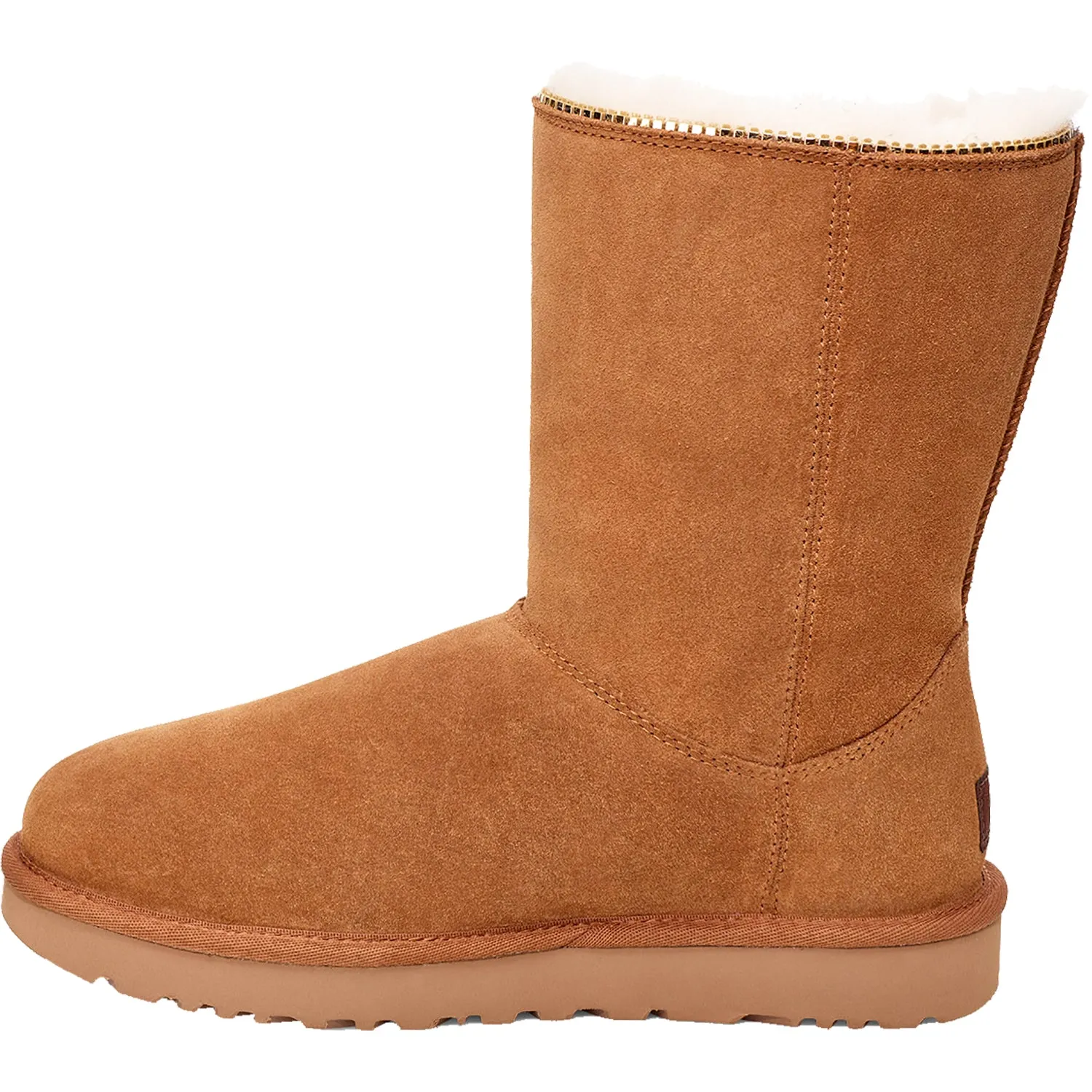 Women's UGG Classic Zip Chestnut Sheepskin