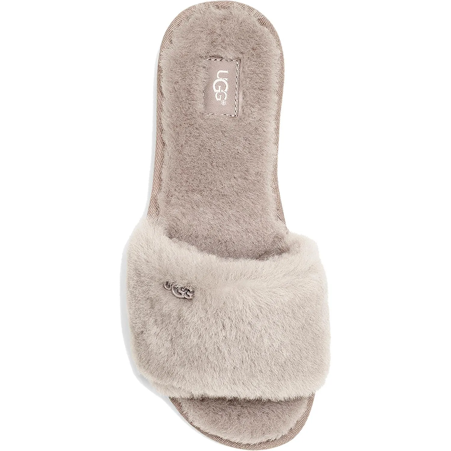 Women's UGG Cozette Slide Oyster Sheepskin