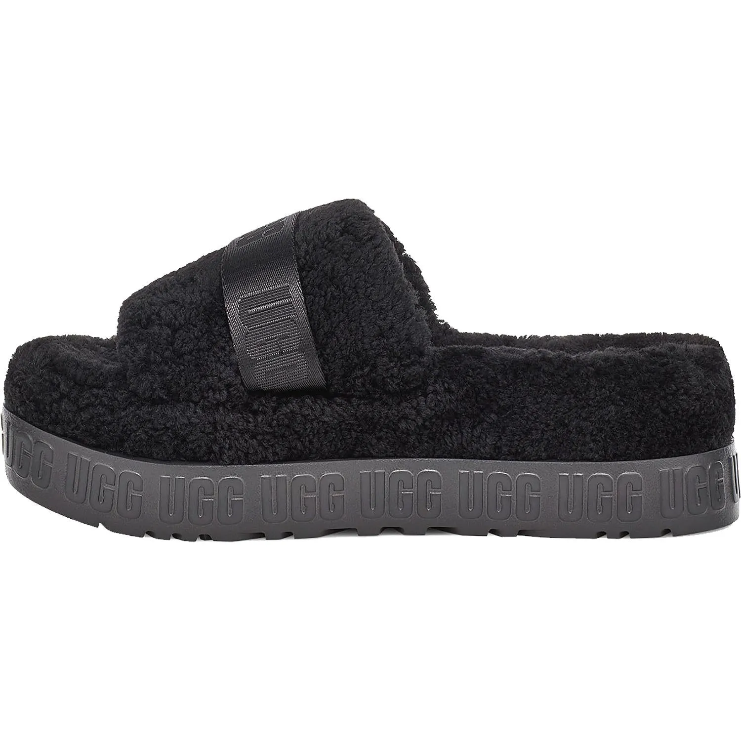 Women's UGG Fluffita Black Sheepskin