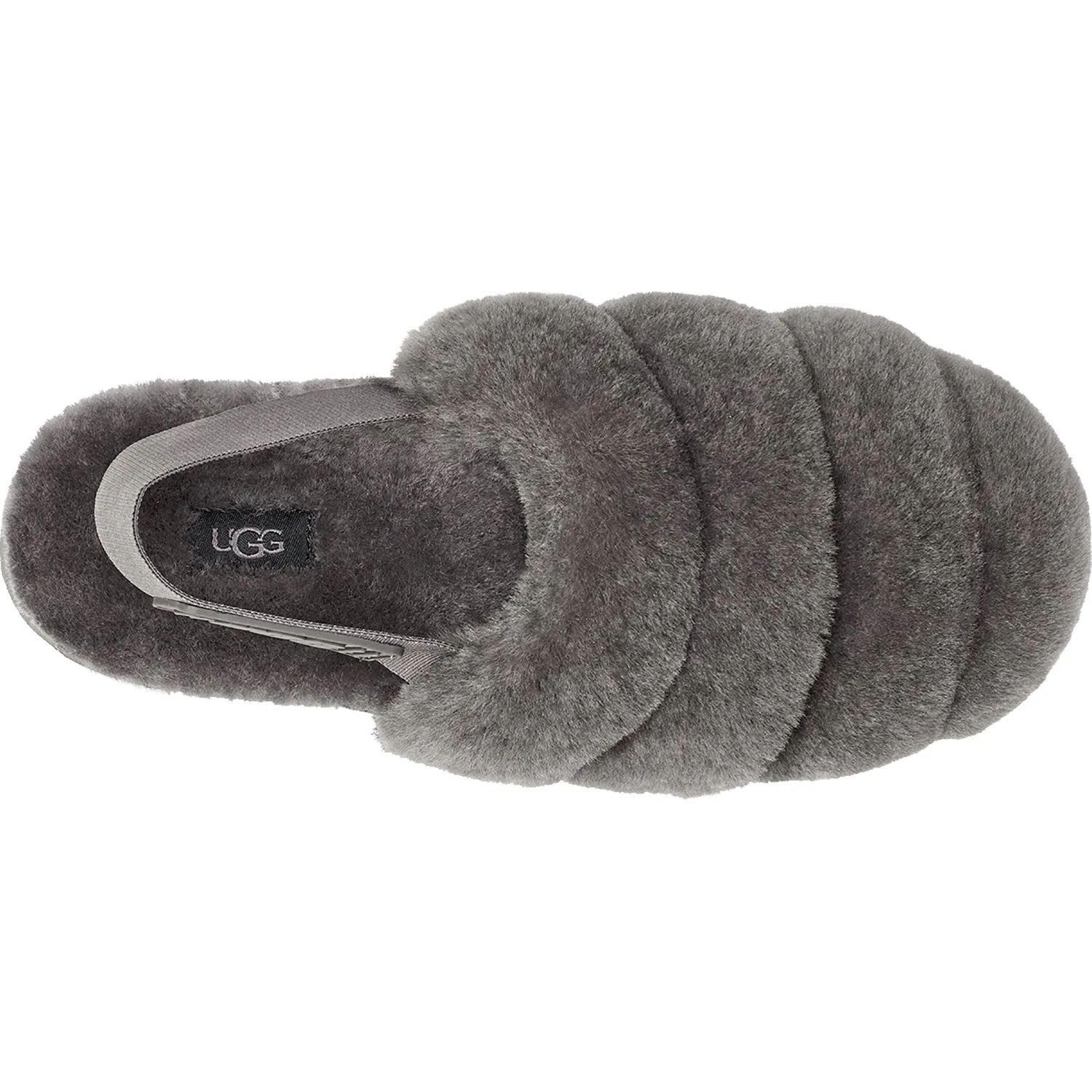 Women's UGG Super Fluff Charcoal Sheepskin