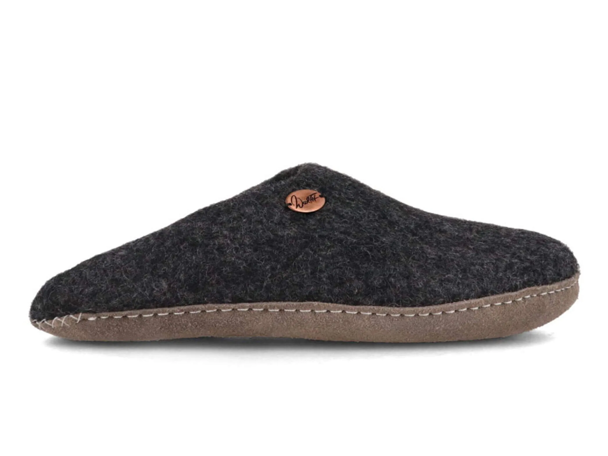 WoolFit Tibet | Guest Slippers with Leather Sole