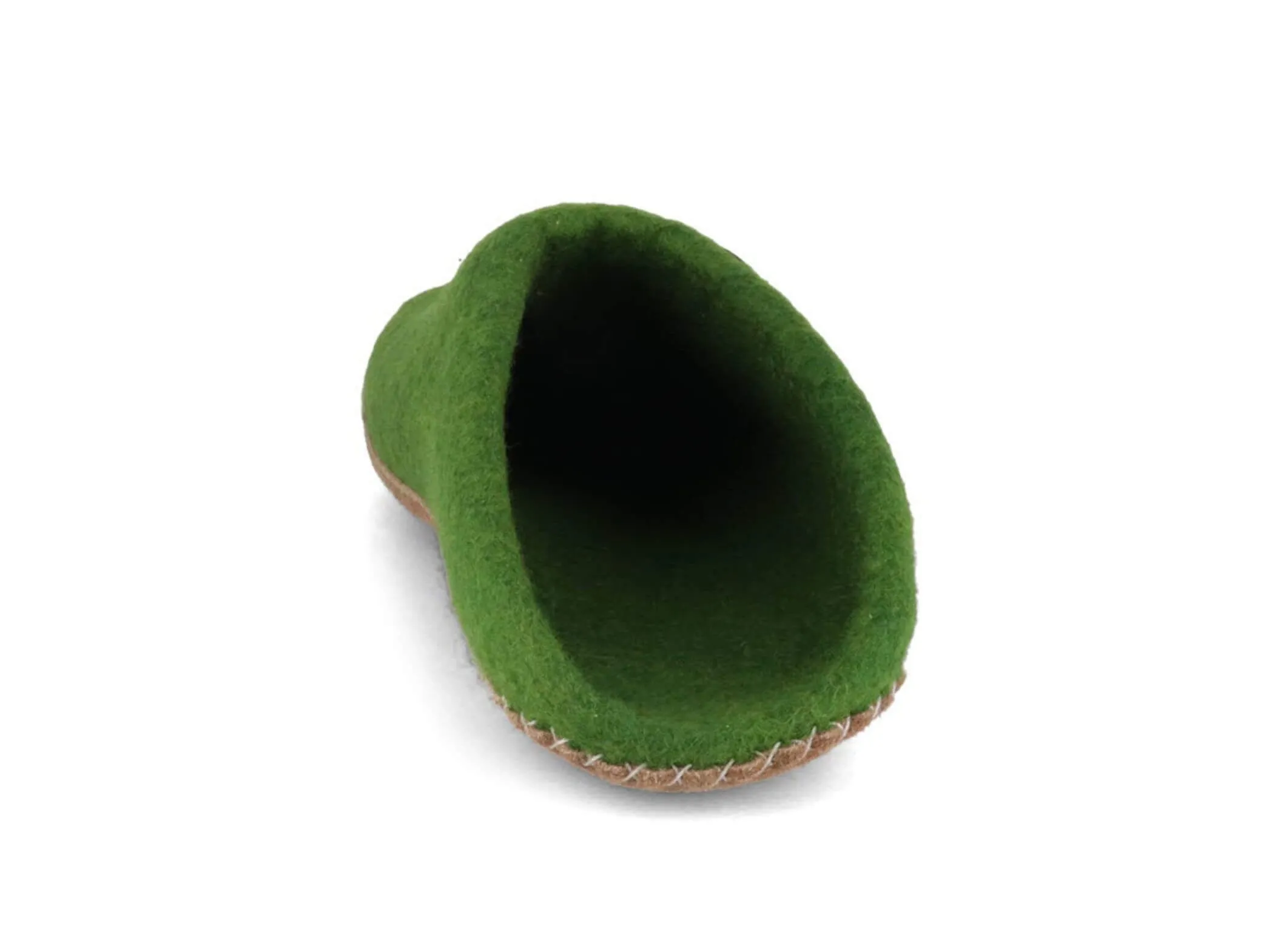 WoolFit Tibet | Guest Slippers with Leather Sole