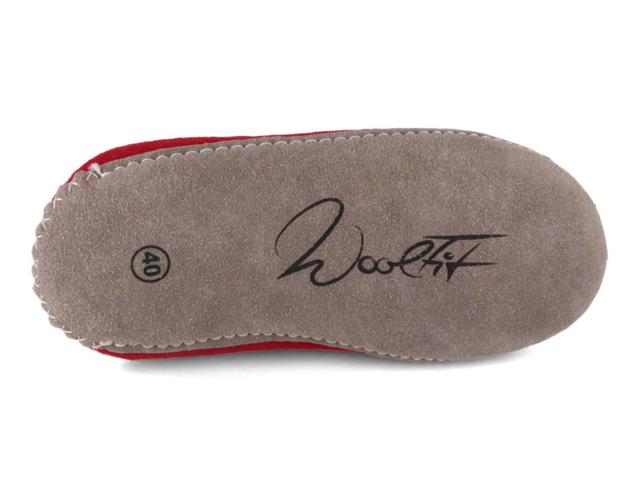 WoolFit Tibet | Guest Slippers with Leather Sole