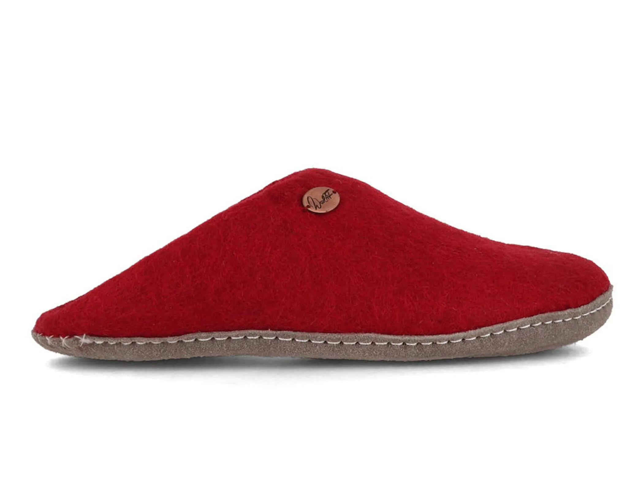 WoolFit Tibet | Guest Slippers with Leather Sole