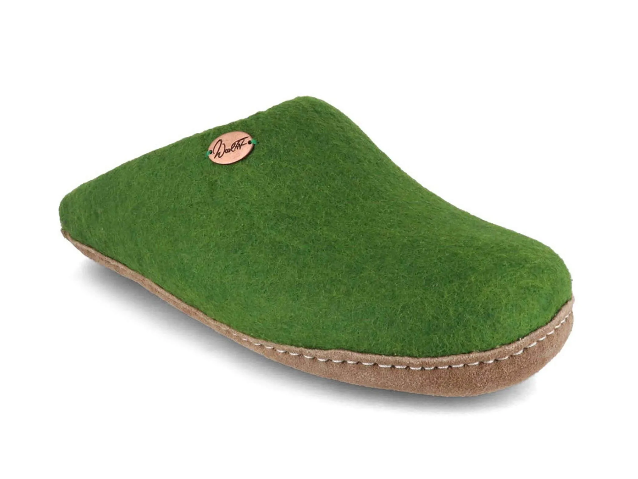 WoolFit Tibet | Guest Slippers with Leather Sole