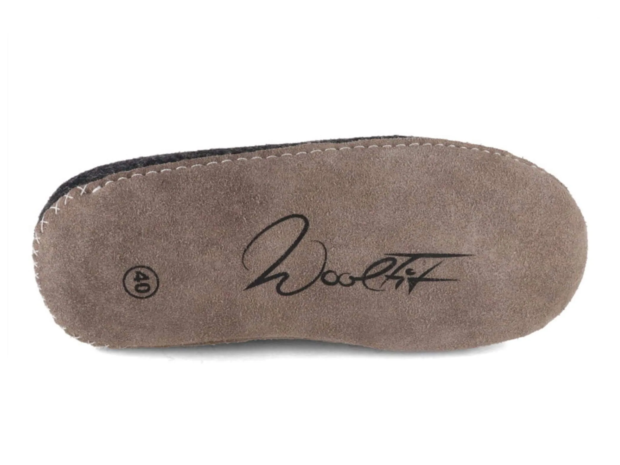 WoolFit Tibet | Guest Slippers with Leather Sole