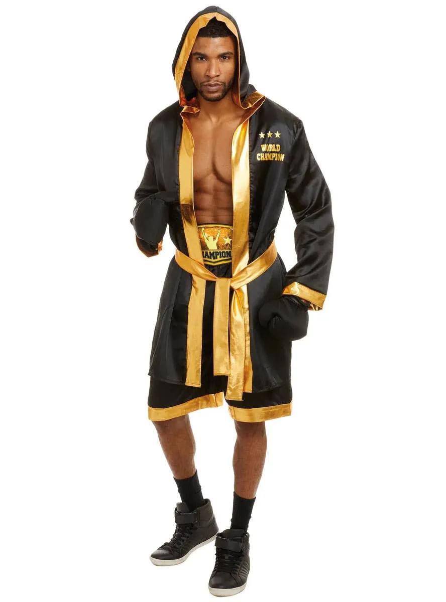 World Champion Boxer Mens Plus Size Costume