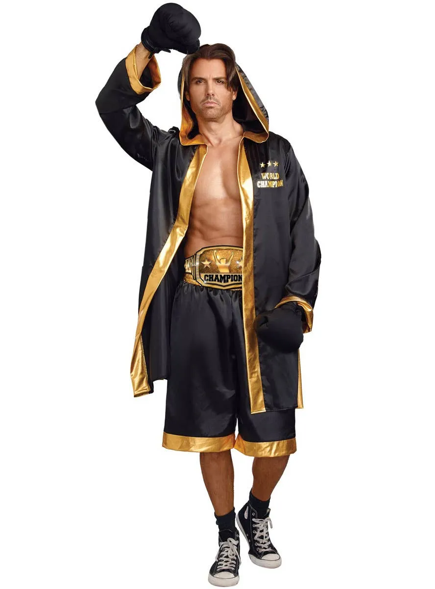 World Champion Boxer Mens Plus Size Costume