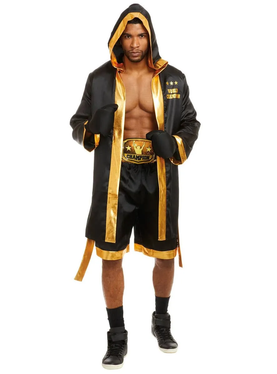 World Champion Boxer Mens Plus Size Costume