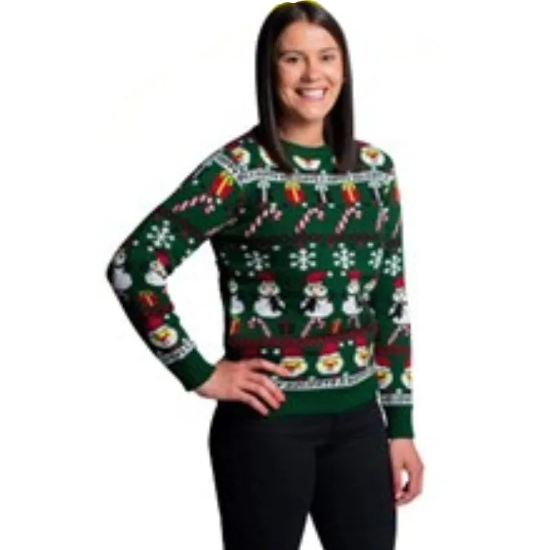 Xmas Snowman Jumper - Ladies