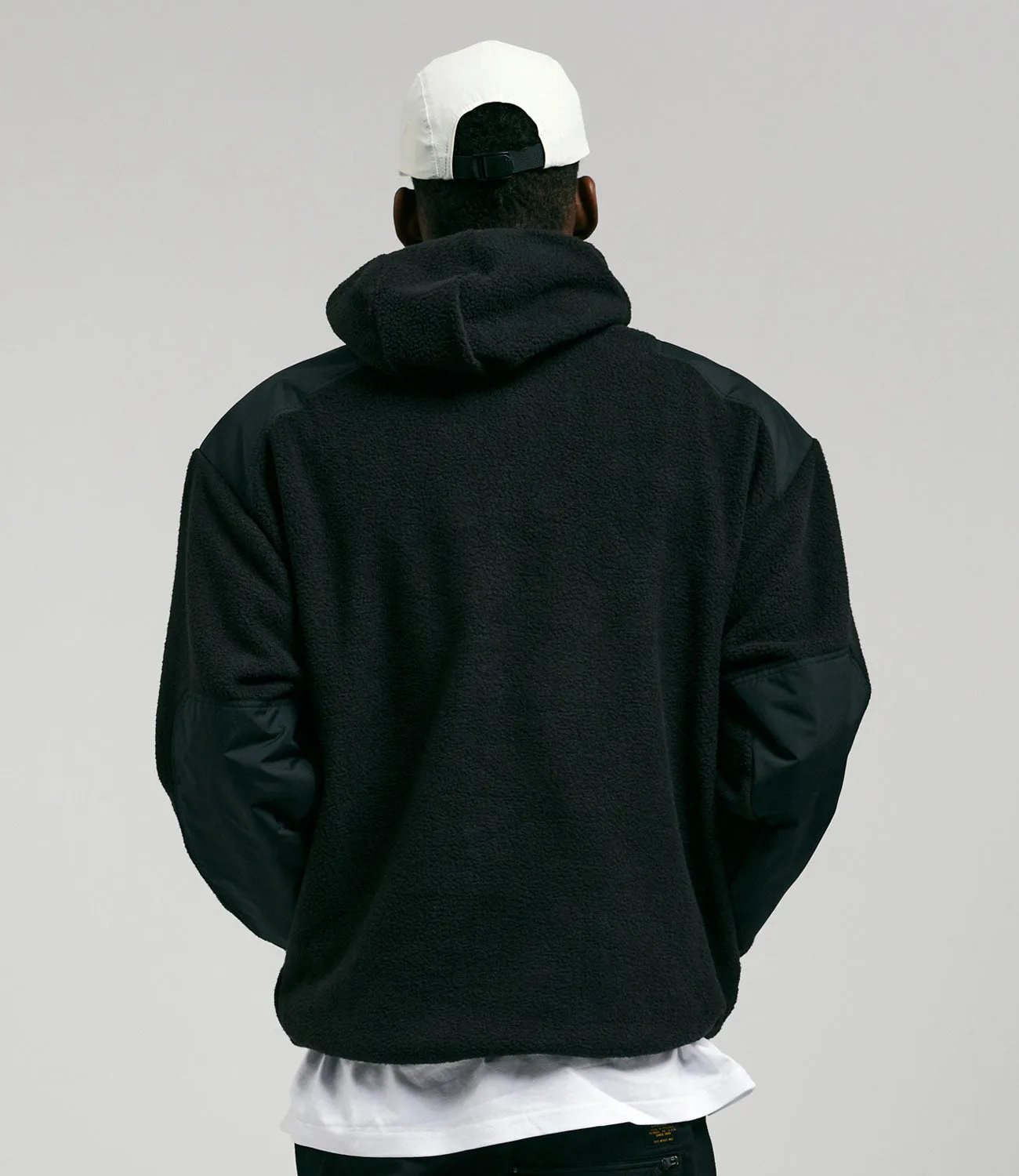 Yardsale Stealth Hooded Fleece - Black