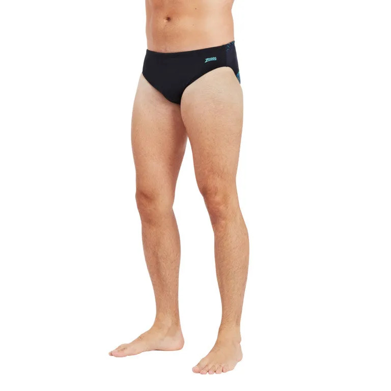 Zoggs Mens Racer Brief - Argon