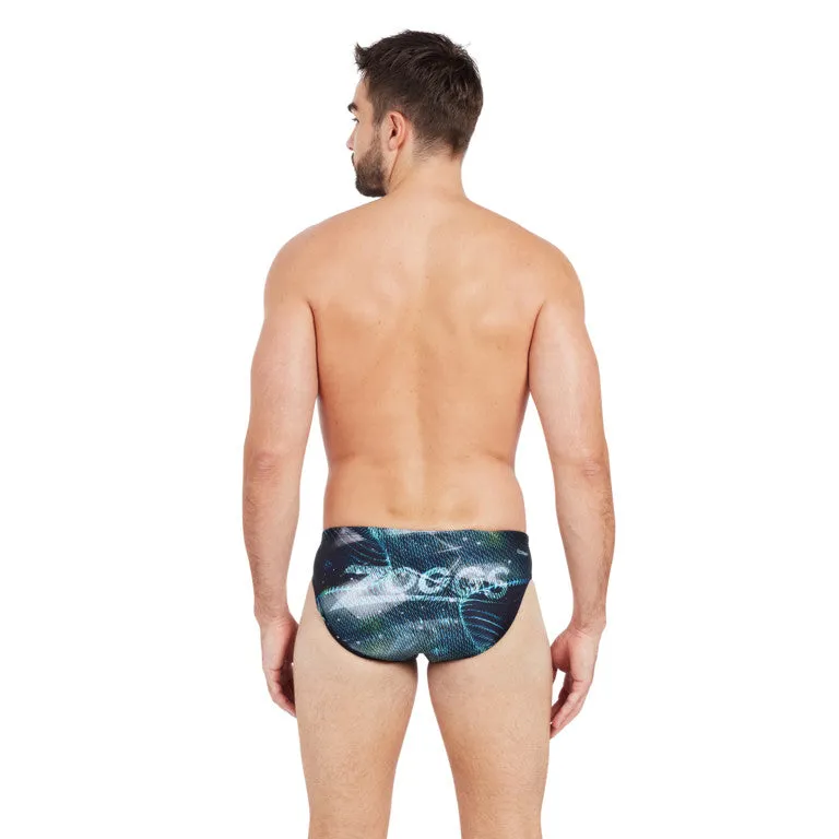 Zoggs Mens Racer Brief - Argon